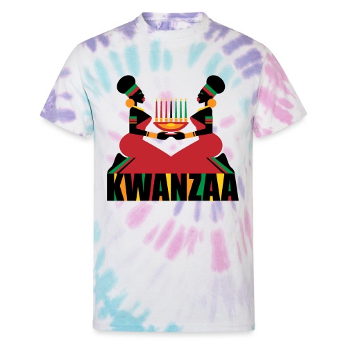 Kwanzaa - Unisex Tie Dye T-Shirt