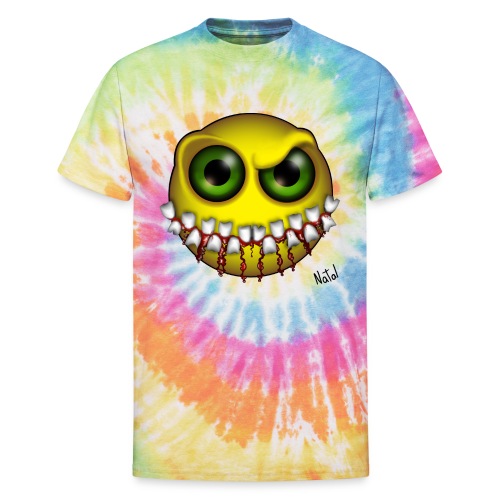 Smilez (Silly Facez) - Unisex Tie Dye T-Shirt