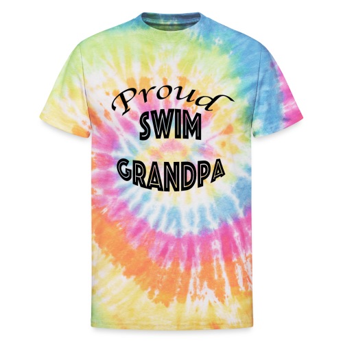 swim granpa - Unisex Tie Dye T-Shirt