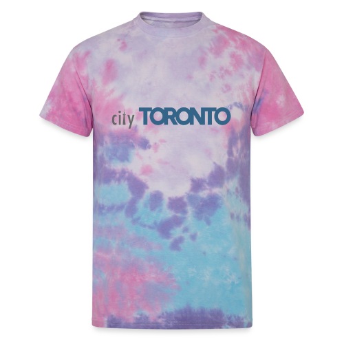 cityTorontoLogoNEW.png - Unisex Tie Dye T-Shirt