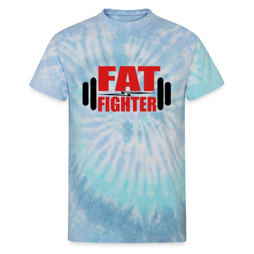 Fat Fighter - Unisex Tie Dye T-Shirt