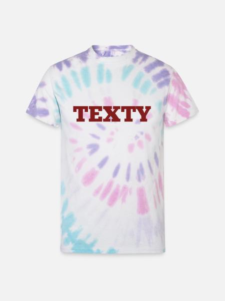 Dancing - Unisex Tie Dye T-Shirt - Pastel Spiral