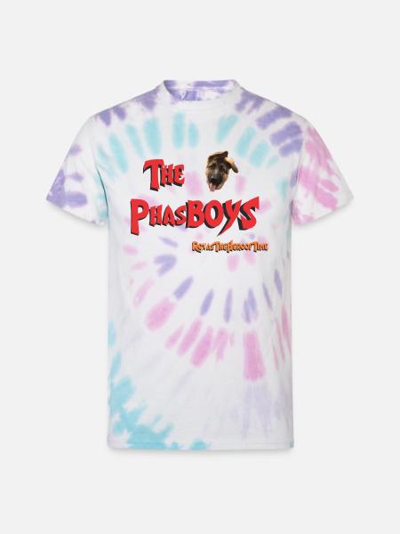RoxasTheHeroofTime - Dogmeat - The PhasBOYS - Unisex Tie Dye T-Shirt - Pastel Spiral