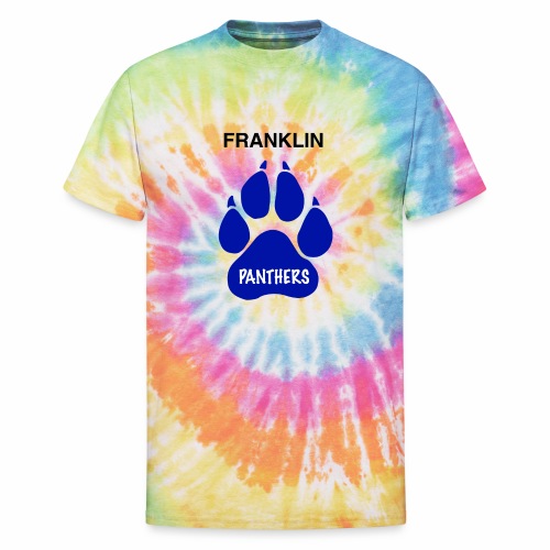 Franklin Panthers - Unisex Tie Dye T-Shirt