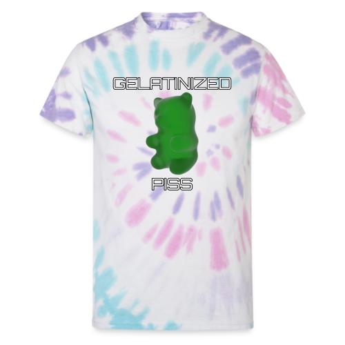 Gelatinized Piss - Unisex Tie Dye T-Shirt