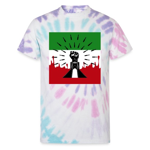 Azadi - Unisex Tie Dye T-Shirt