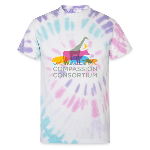 Compassion Consortium Supergraphic - Unisex Tie Dye T-Shirt