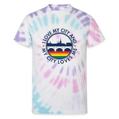 I Love My City - Unisex Tie Dye T-Shirt