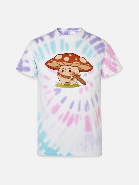 Forest Guardian - Unisex Tie Dye T-Shirt - Pastel Spiral