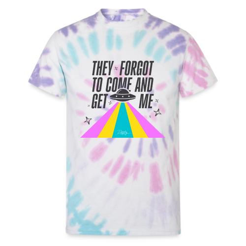 They Forgot to Come and Get Me - Unisex Tie Dye T-Shirt