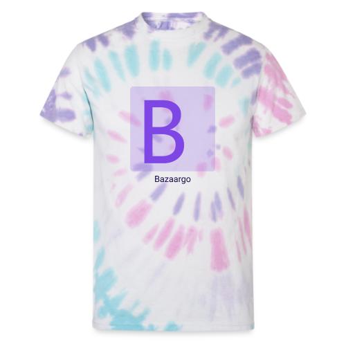 Bazaargo logo transparent - Unisex Tie Dye T-Shirt