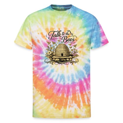 Talk To The Bees - Unisex Tie Dye T-Shirt