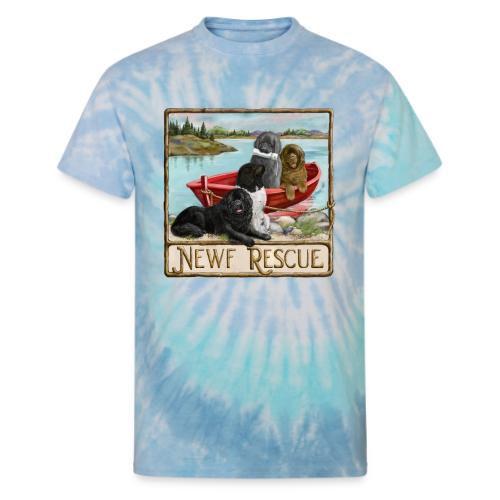 NCA Newfoundland Dog Rescue Gear - Unisex Tie Dye T-Shirt
