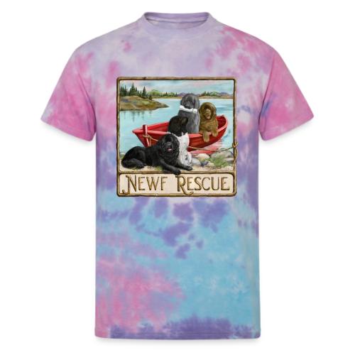 NCA Newfoundland Dog Rescue Gear - Unisex Tie Dye T-Shirt