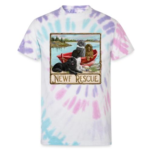 NCA Newfoundland Dog Rescue Gear - Unisex Tie Dye T-Shirt