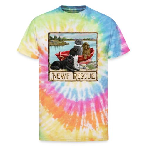 NCA Newfoundland Dog Rescue Gear - Unisex Tie Dye T-Shirt