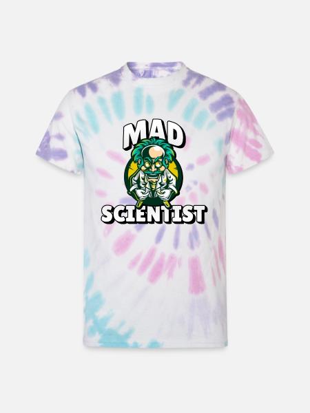 Mad Scientist Gear - Unisex Tie Dye T-Shirt - Pastel Spiral