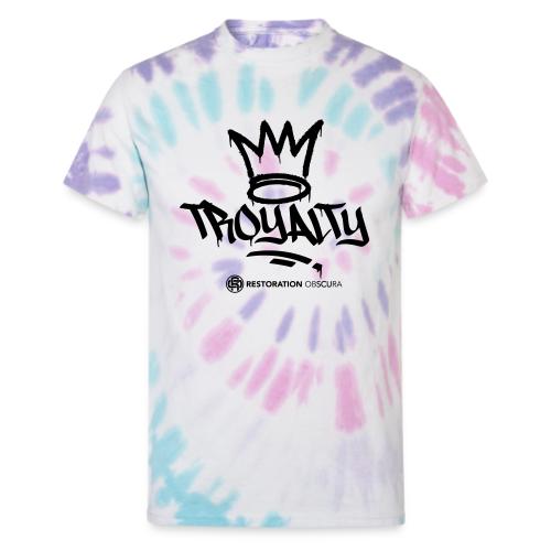 RO Troyalty Tag Mark - Unisex Tie Dye T-Shirt