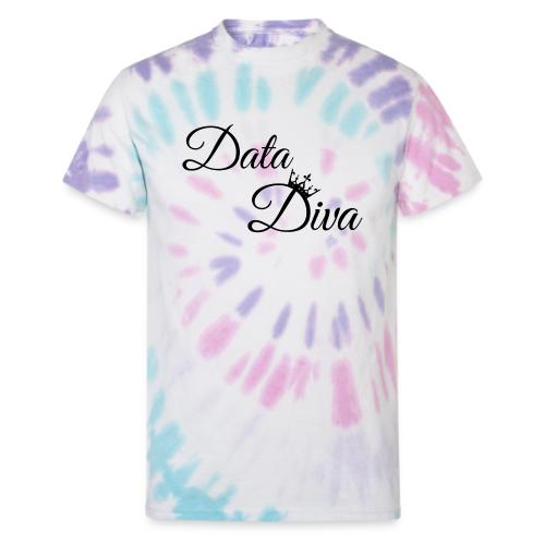 Data Diva (Light) - Unisex Tie Dye T-Shirt