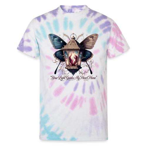 Guiding Light Eternal Flame Lantern Romance Gifts - Unisex Tie Dye T-Shirt