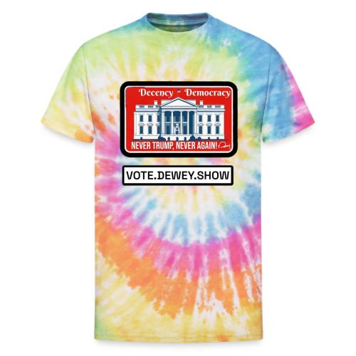 Democracy, Decency, White House brand shirt - Unisex Tie Dye T-Shirt
