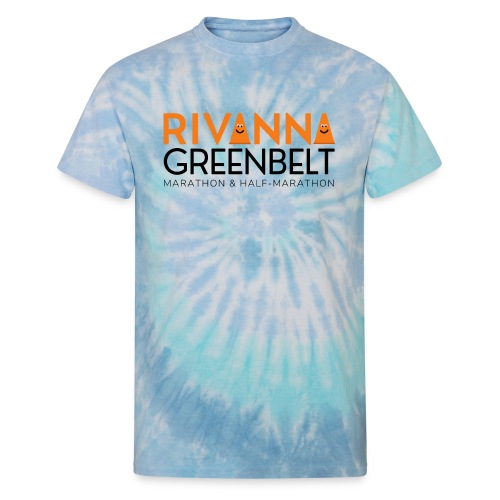RIVANNA GREENBELT (orange/black) - Unisex Tie Dye T-Shirt