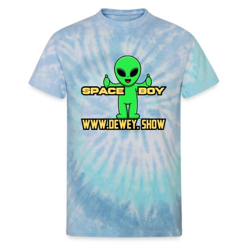 Space Boy 1 - Unisex Tie Dye T-Shirt