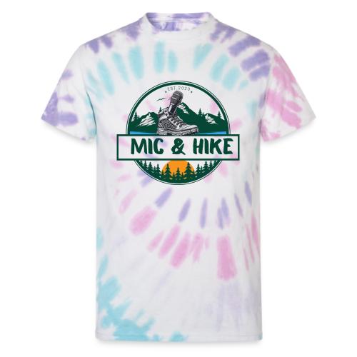 Mic & Hike - Unisex Tie Dye T-Shirt