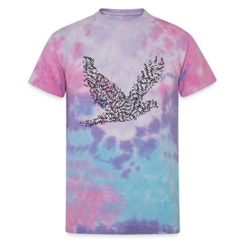 DOVE Peace in FLIGHT - Unisex Tie Dye T-Shirt
