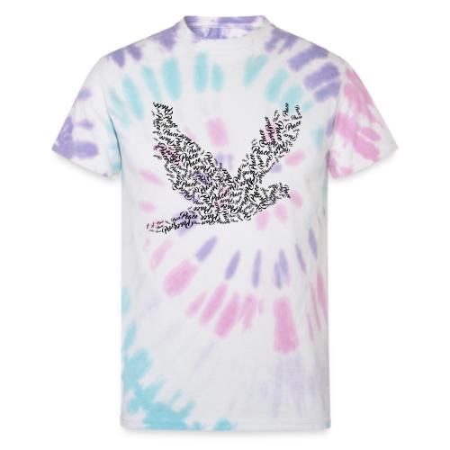 DOVE Peace in FLIGHT - Unisex Tie Dye T-Shirt