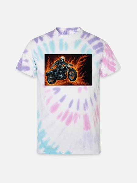 New collection - Unisex Tie Dye T-Shirt - Pastel Spiral