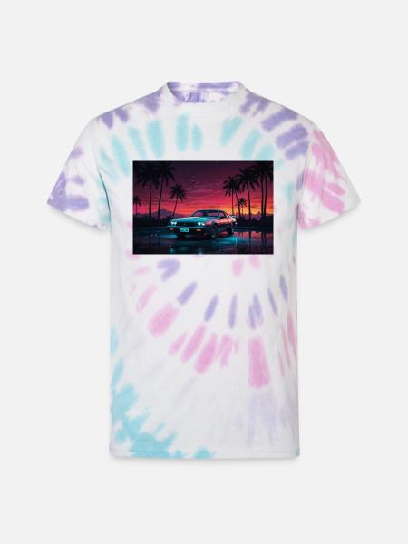 New collection - Unisex Tie Dye T-Shirt - Pastel Spiral