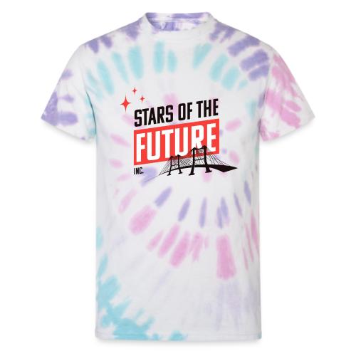 Stars of The Future - New Logo - Unisex Tie Dye T-Shirt