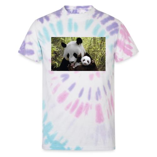 panda - Unisex Tie Dye T-Shirt