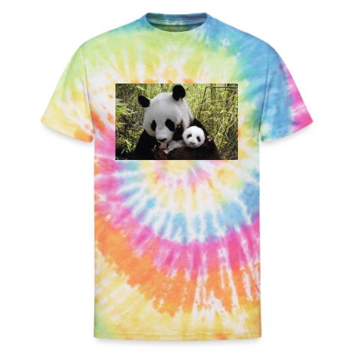 panda - Unisex Tie Dye T-Shirt