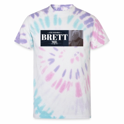 Brett Yagel For Assembly Banner design - Unisex Tie Dye T-Shirt
