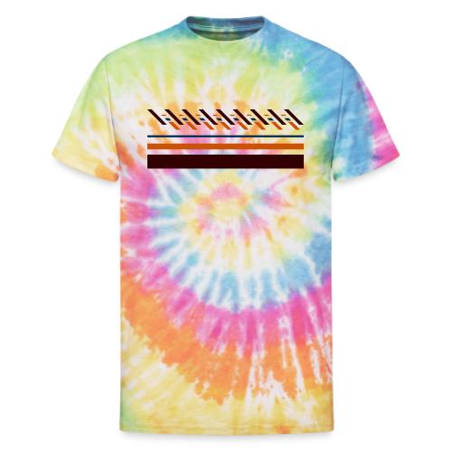 Cute, colorful striped designs for the seasons - Unisex Tie Dye T-Shirt