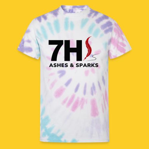 Lit Mag_black - Unisex Tie Dye T-Shirt