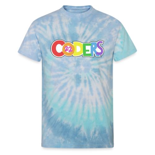 coders22 Logo - Unisex Tie Dye T-Shirt