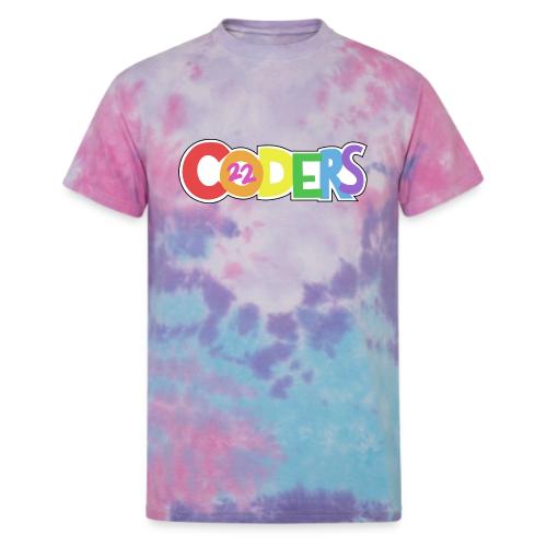 coders22 Logo - Unisex Tie Dye T-Shirt