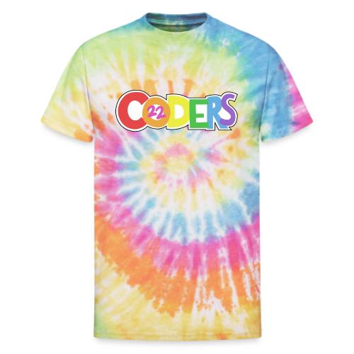 coders22 Logo - Unisex Tie Dye T-Shirt