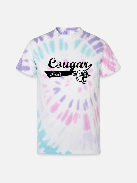 cougar bait - Unisex Tie Dye T-Shirt - Pastel Spiral
