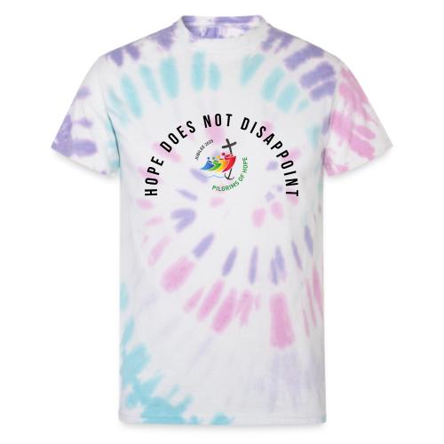 pilgrims of hope 2025 logo hope - Unisex Tie Dye T-Shirt