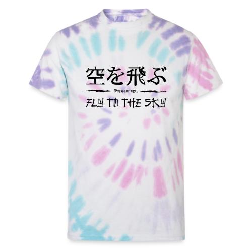 FLY TO THE SKY - Unisex Tie Dye T-Shirt