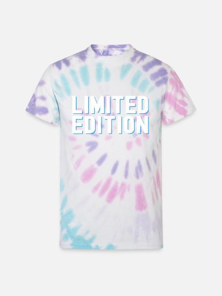 Limited Edition - Unisex Tie Dye T-Shirt - Pastel Spiral