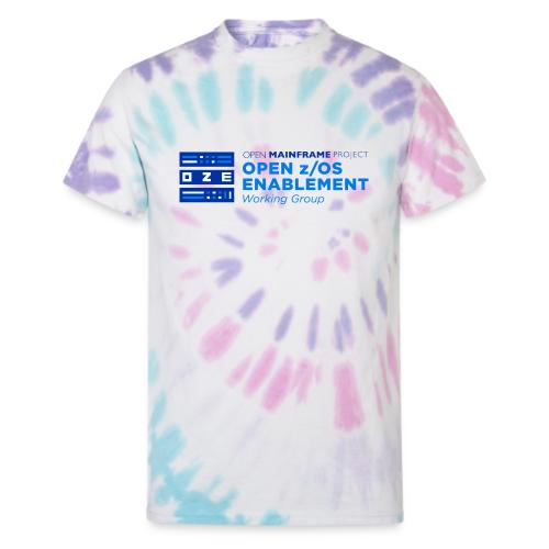 Open z/OS Enablement WG - Unisex Tie Dye T-Shirt