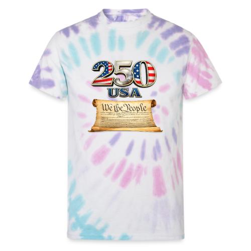 250th anniversary celebration of America - Unisex Tie Dye T-Shirt