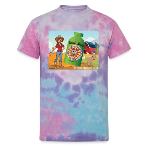 Nicole Sauce's Goat Juice - Unisex Tie Dye T-Shirt