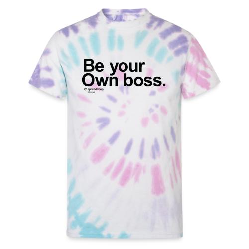 Boss in black - Unisex Tie Dye T-Shirt