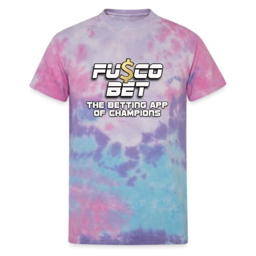 Official FuscoBet Logo - Unisex Tie Dye T-Shirt